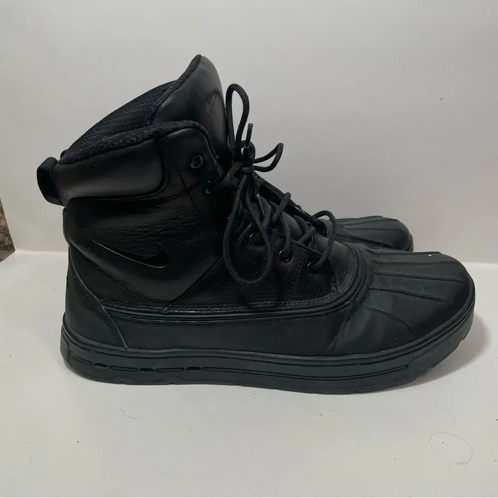 Nike ACG Black Leather Outdoor Boots